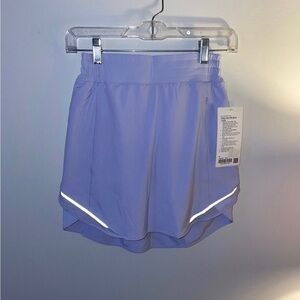 NWT Lululemon light purple tennis/golf skirt​​​​​​​​